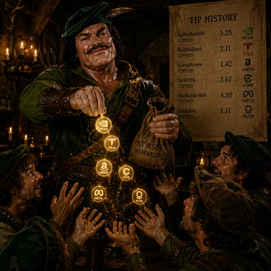 Reward your community with stocks