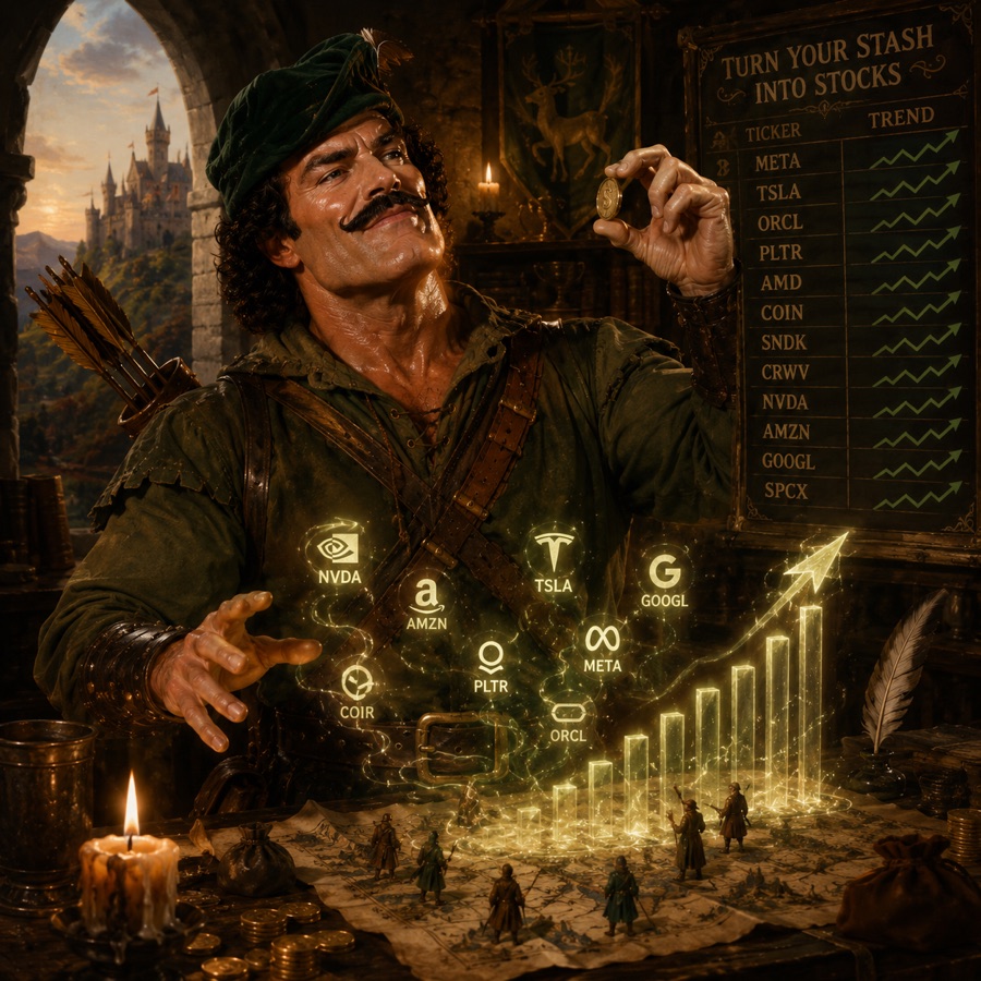 Turn your stash into stocks